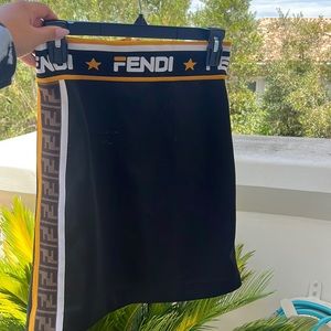 Fendi high waisted mini skirt